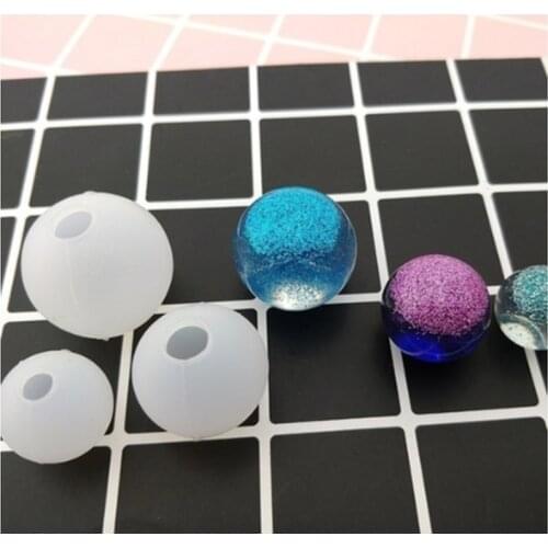 3pcs DIY Crystal Ball universe ball Mold Silicone Epoxy Resin Ball Mould Handmade DIY Jewelry Pendant Crystal Craft Tool