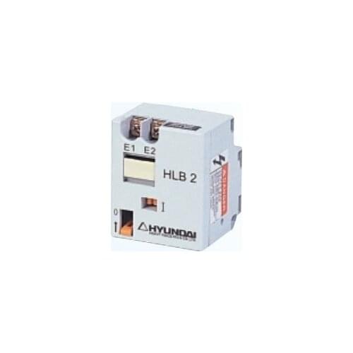 HLB 2 (E1/E2 Voltage AC/DC 100V~125V ), HYUNDAI Mechanical Latching Block, New original authentic100