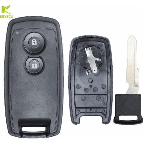 KEYECU Keyless Remote Key Shell 2 Button for Suzuki SX4 Grand Vitara Swift Case Fob+Uncut Blade