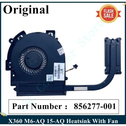 LSC Original Used For HP X360 M6-AQ 15-AQ 15T-AQ Laptop Cooling Heatsink With Fan 856277-001