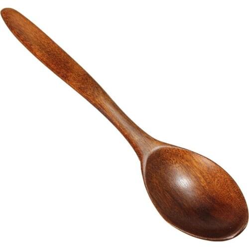 New wooden spoon bamboo kitchen cookware cookware soup spoon teaspoon dining multifunctional kitchen utensil coffee spoon