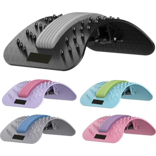 New Back Massager Stretcher Fitness Massage Pain Relief Magic Support Massage Muscle Stimulator Relaxation Back Stretching Board