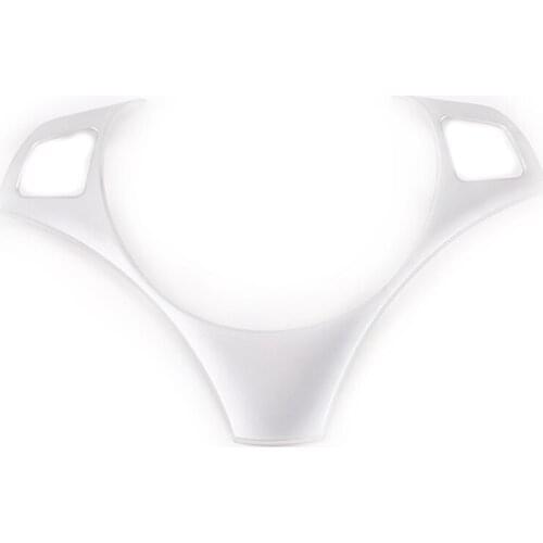 NEW-Car Steering Wheel Decoration Cover Trim Frame Sticker for Bmw E90 3 Series 2005-2012 Car Accessories