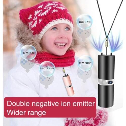 Air Purifier For Home True Filters Compact Desktop Purifiers Air Cleaner Portable Necklace Household Smoke NEW Filtration