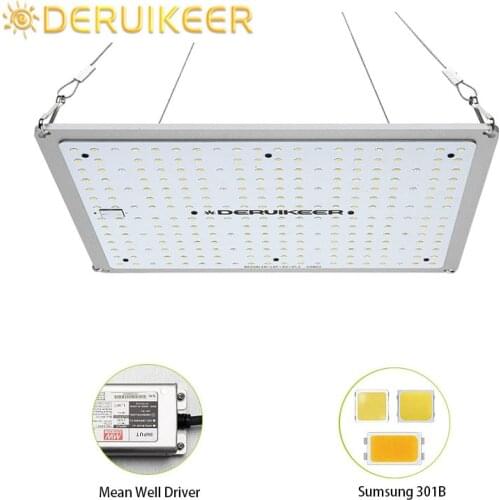 Full Spectrum 100w Led Grow Light High PPFD Aluminum Zero Noise 3000k 6500k Mean Well Drive For Hydroponics Home Graden