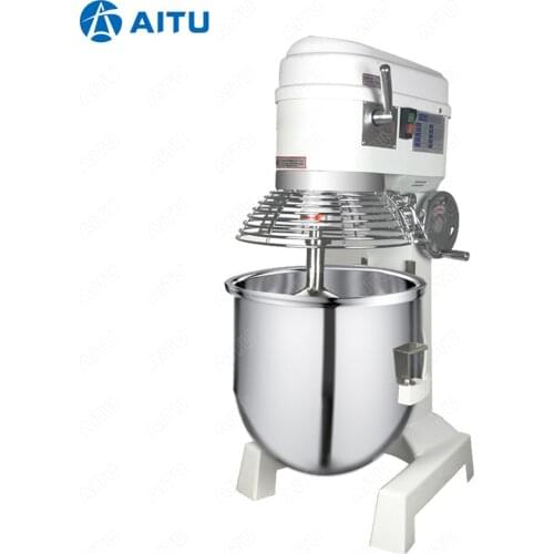 B20A commercial electric 20L/30L food mixer planetary mixer dough mixer machine for dough kneading/ egg beating/food mixing