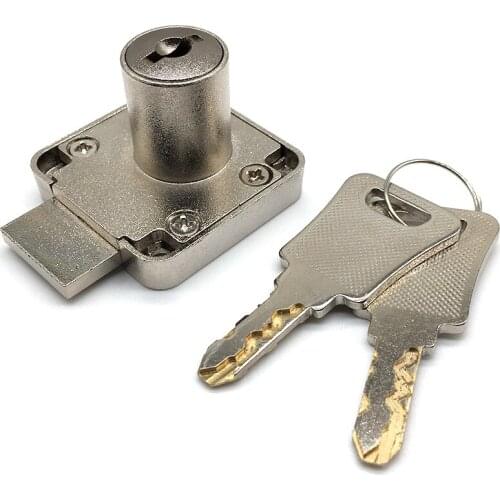 RAYLOCK Keyed Differently Zinc Alloy Anti-rust Safety AT Car Key Wardrobe Cabinet Door Lock