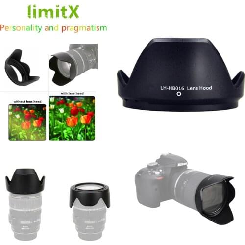 Reversible Flower Camera Lens Hood For Tamron 16-300mm f/3.5-6.3 Di II VC PZD MACRO Lens Replaces Tamron HB016