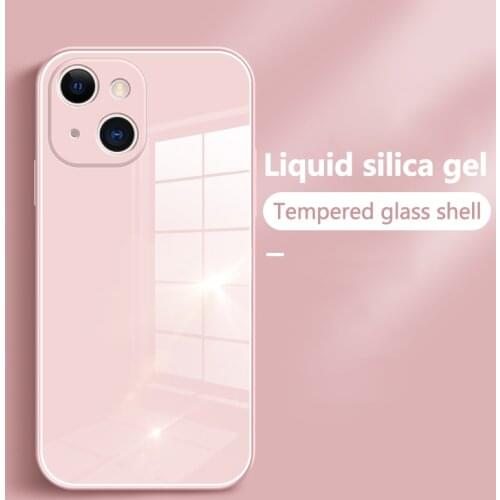 Luxury Liquid Glass Phone Case For iPhone 13 12 Mini 11 Pro XSMax XS XR X 7 8 Plus SE2020 Protection Cover