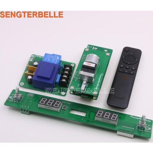 Assembly Motor Potentiometer Remote Volume Control Board DIY HiFi Audio Source Preamp Board