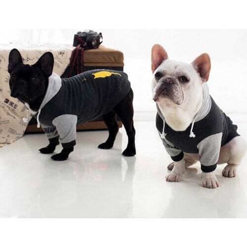 2019 Spring Autumn French Bulldog Hoodies Dogs Pets Clothing Puppy Chihuahua Clothes for Small Dogs Yorkie Pug Costume