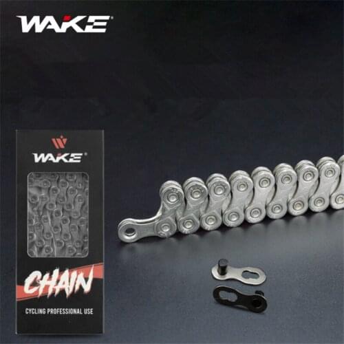 WAKE BEST Outdoor Cycling MTB Universal Mountain Bike Road Bike Ultra-light Chain Full Plating chain 116 knots