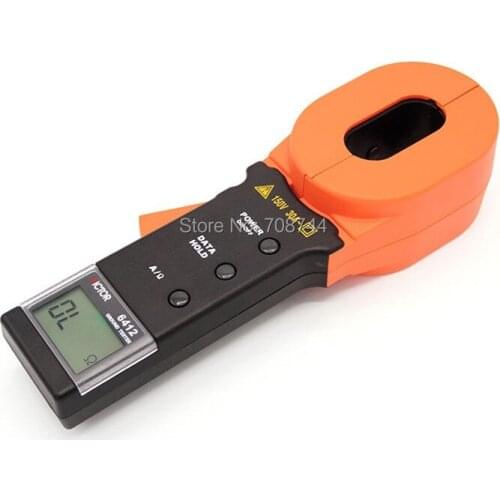 Victor VC6412 Clamp Ground Resistance Tester Lightning Rod Detector Measuring AC Current