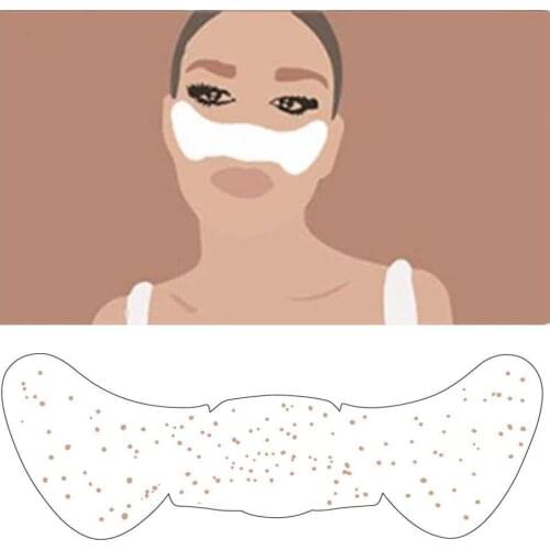 Temporary Fake Freckles Tattoo Sticker Waterproof Tattoo Water Freckles Blocked Patches Up Make B7V3