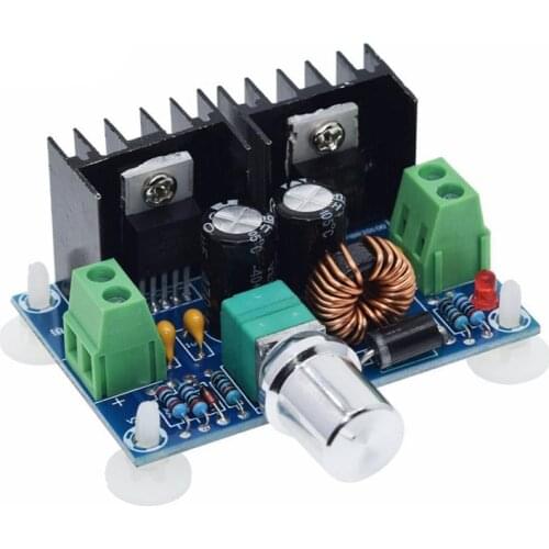 XH-M401 DC-DC Step Down Buck Converter Power Supply Module XL4016E1 PWM Adjustable 4-40V To 1.25-36V Step Down Board 8A 200W