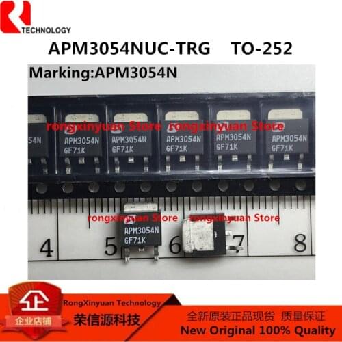 10 pcs/lot APM3054N APM3054NUC-TR APM3054NUC APM3054NUC-TRL APM3054NUC-TRG TO-252 N-Channel 30-V (D-S) MOSFET 100% New original