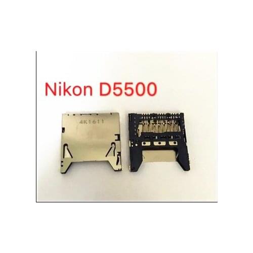 20PCS SD Memory Card Slot for Nikon D5500 D5600 D7500 card slot for Fuji XA3 card slot for Canon SX610 G3X card slot