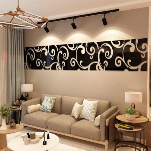 3D Mirror Stickers Acrylic Mural Wall Decor Home Living Room Bedroom Decoration Wall Stickers Espelhos Decorativos