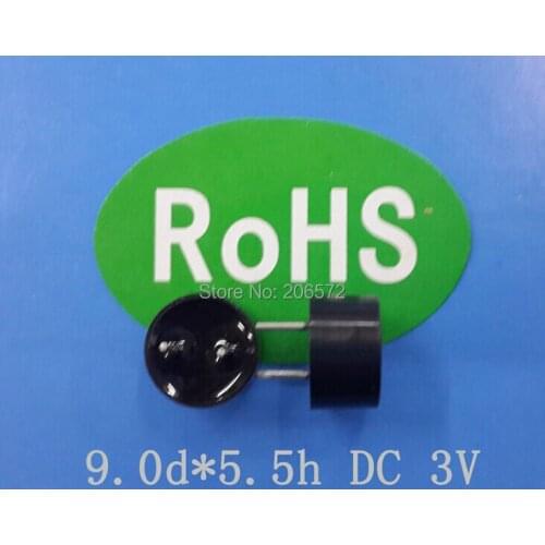 0905 DC5V active electromagnetic one-piece buzzer 9*5.5MM