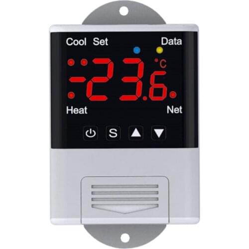 Wireless Wifi Temperature Controller Thermostat AC110-220V DTC1201 NTC Sensor Digital Display APP Control for Smart Home