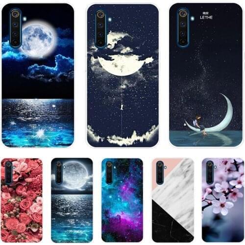 For Realme 6 Pro 6s 6i Case Silicon Soft TPU Back Phone Cover For OPPO Realme6 6Pro Realme6Pro bumper Skin shockproof cute