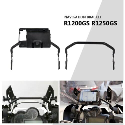 R1200GS R1250GS Mobile Phone Navigation Bracket Support 12MM fits For BMW R 1200 GS LC ADV R1250 GS Adventure 2020 Motorcycle
