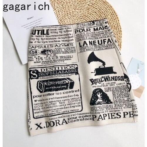 Женские вязаные юбки Gagarich China At AliExpress