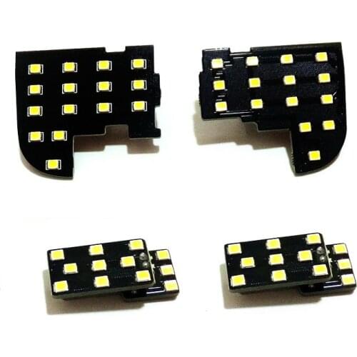 July King Car LED 6000K White Interior Reading Lights Case for Honda Civic 10th 2016+, 2835SMD, 4pcs, High Brightness