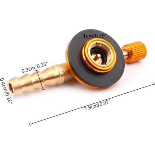 K1KD Camping Gas Stove Switching Charging Inflatable Valve Adapter For Flat Gas Tank
