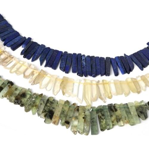 Hot Selling 18-50mm 38cm/Strand Lemon Quartz Lapis Lazuli Grape Stone Natural Stone Nugget Beads for Necklace Jewelry Making