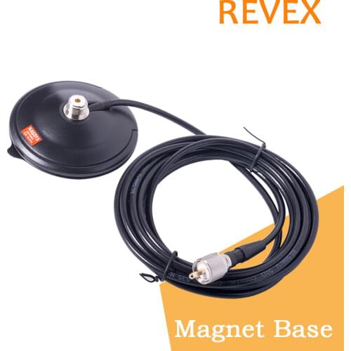 Nagoya 100mm Magnet Base 5M 5meter RG-58A/U Cable PL259 to SO-239 Mount For Camera mobile radio Car Radio KT-8900 KT8900 BJ-218