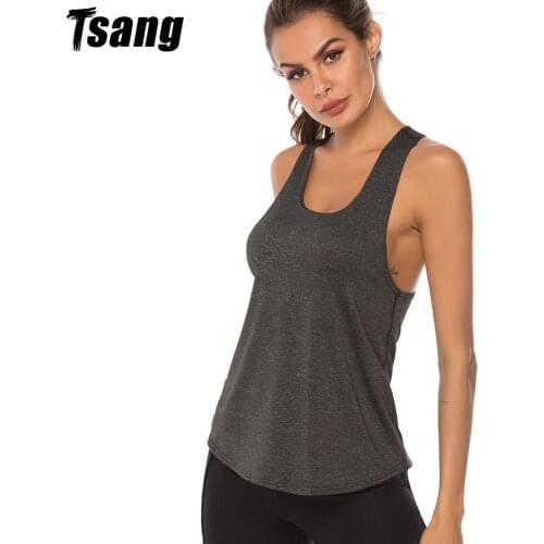 Yoga Shirt Tank Tops Sleeveless Racerback Yoga Vest Women Gym Running Training Fitness Sport Yoga Shirts Female футболка женский