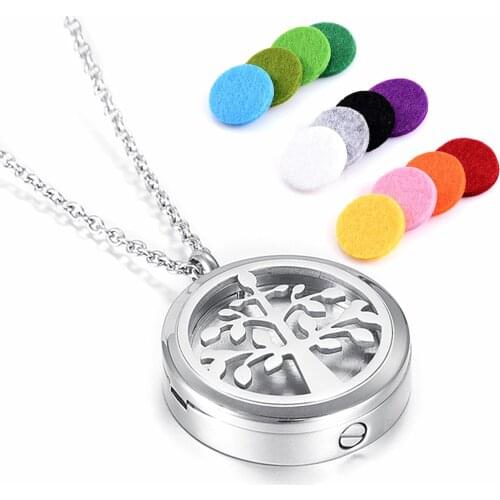 MJX0014 Muiltfunctional Pendant !!! Diffuser Necklace Locket 12 Washable Pads & Memorial Cremation Jewelry Always with You