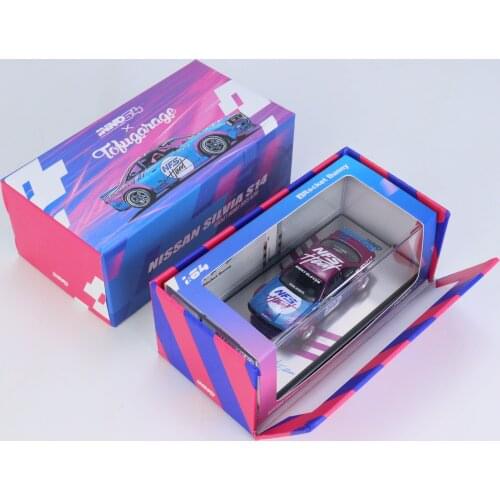 INNO 1:64 NISSAN SIVIA S14 Rocket Bunny BOSS AEROcollection die-cast total car model