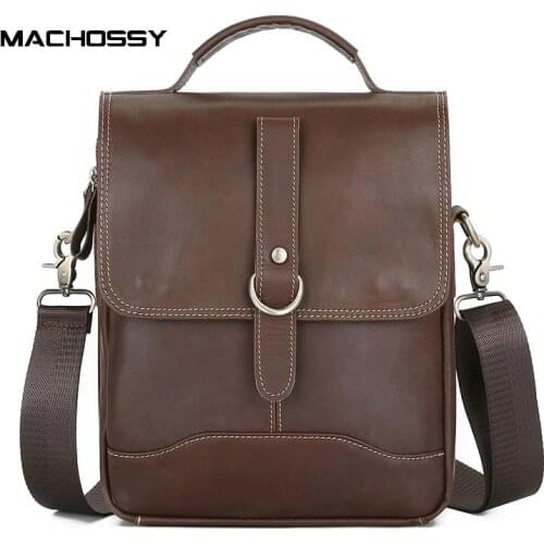 Men Genuine Leather Crossbody Bag men Handbags Leather Shoulder bags Soft Leather Bag For Male Shoulder Bags messenger Tote Bag