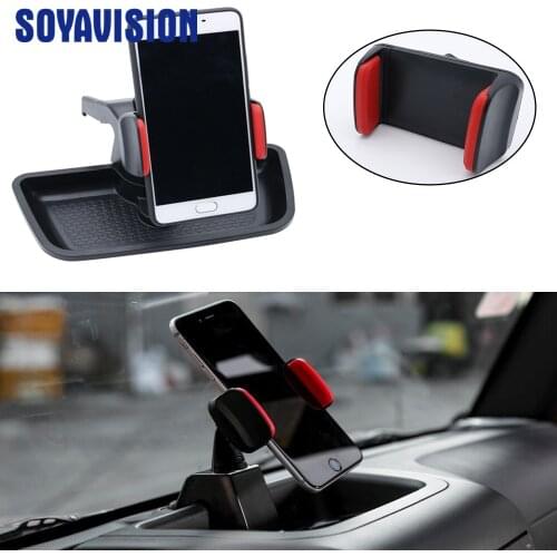 Newest Car GPS Bracket Dash Mount Cell Phone Support Holder Mobile Phone Ipad Holder for Jeep Wrangler JK 2012+ Car Accessories