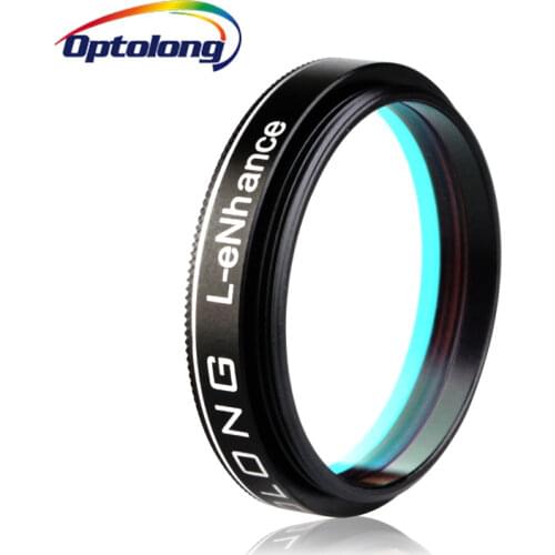OPTOLONG 1.25" L-eNhance Filter Dual-band Pass Filter Designed for DSLR CCD Control from Light Polluted Skies Amateurs LD1004A