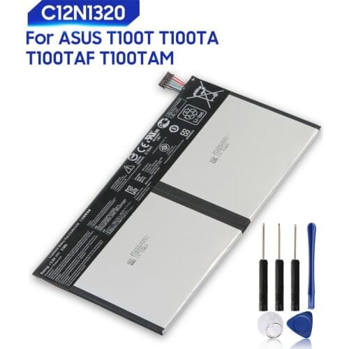 Original Replacement Battery For ASUS T100T T100TA T100TAM T100TAF C12N1320 Genuine Tablet Battery 7900mAh