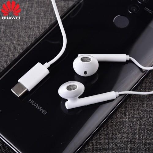 CM33 Original HUAWEI P40 P30 Mate 30 Pro Earphones Eerbuds USB C/Type C Microphone Volume Control For Mate 40 20 RS X 10 P20 Pro
