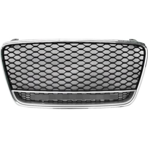 Car Front Bumper Grill Center Grille for Audi R8 2007 2008 2009 2010 2011 2012 2013 car-styling accessories