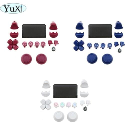 YuXi Full Set Touchpad Buttons Trigger L1 R1 L2 R2 Repair Parts for Sony PS4 Pro Slim for Dualshock 4 Controller jds 040 JDS-040