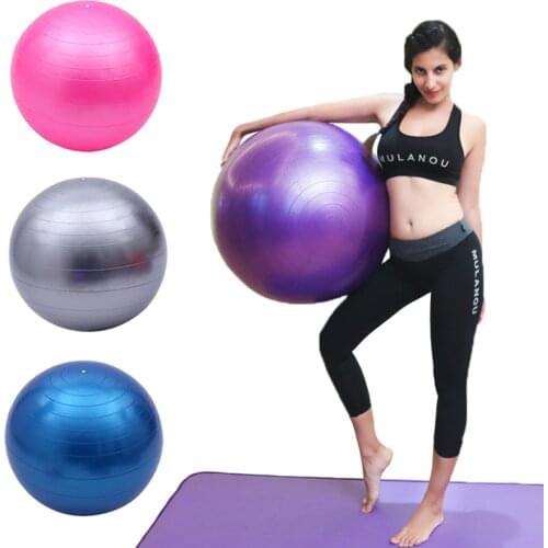 Yoga Balls Yoga Sports Pilates Fitness Thicken Gym Balance Fit Ball Exercise Pilates Workout Massage Ball For Home