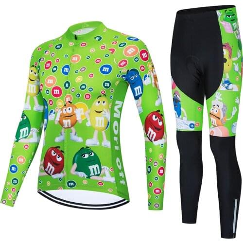 Cycling jersey set sports team mountain bike cycling bib shorts jersey kit men clothing bodysuits bikers shorts set for