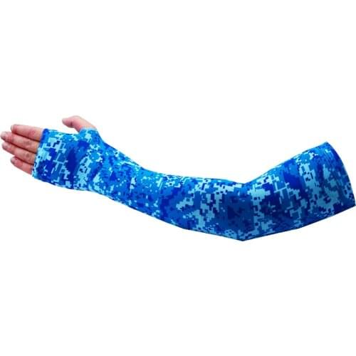 2 PCS Fishing Arm Sleeve Safety Sleeves Sun UV Protection Sleeves Long Arm Cover Cooling Warmer for Running Golf Cycling Summer