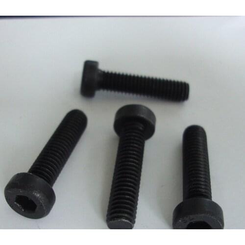 3pcs M16 Allen cap head screws hexagon socket short headel screw mechanical bolt carbon steel black bolt color 30mm-50mm long