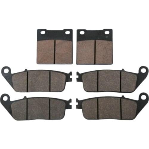 6pcs/set Motorcycle Front + Rear Brake Pads For Suzuki GSF 600 BANDIT 1995-1999 1996 1997 1998, GSX 400 IMPULS 1994-1996 1995