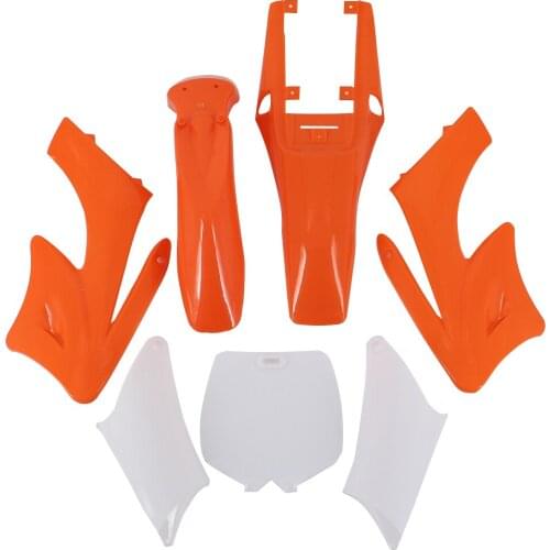7pcs Plastic Fairing Body Kits For 47cc 49cc Engine two Stroke for Apollo for Orion Kids Dirt Pocket Bike Minimoto Parts