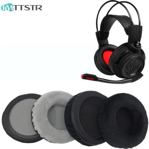 Ear Pads for MSI DS502 DS-502 Headphones Earpads Earmuff Replacement Cushion Velvet Leather Cover Cups