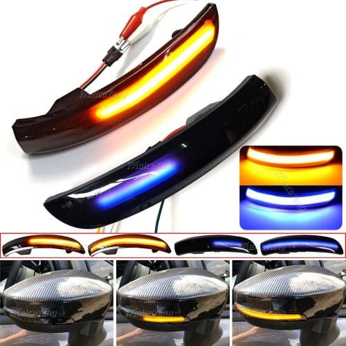For Ford Kuga Escape EcoSport 2013 2014 2015 2016 2017 2018 Side Mirror Indicator Dynamic LED Turn Signal Light Blinker