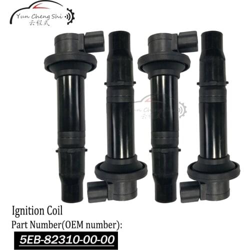 FOR Bobina de encendido para Yamaha, bobina de encendido para YZF R6 1999 - 2002 Repl 5EB-82310-00-00 F6T549